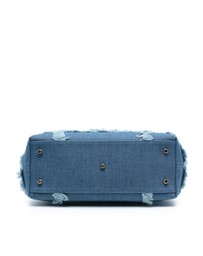 Pre-Loved by Azura Reborn - Pre-Loved Denim Patch D Light Satchel