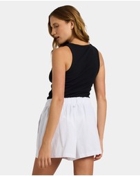 Roxy - Womens Place To Be Linen Shorts