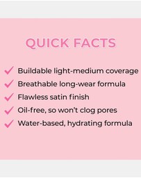 MCoBeauty - Miracle Hydro Glow Oil Free Foundation Medium Beige