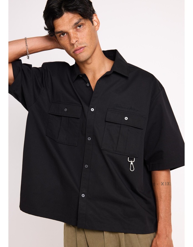 Black Noise White Rain - Gospel Short Sleeve Shirt