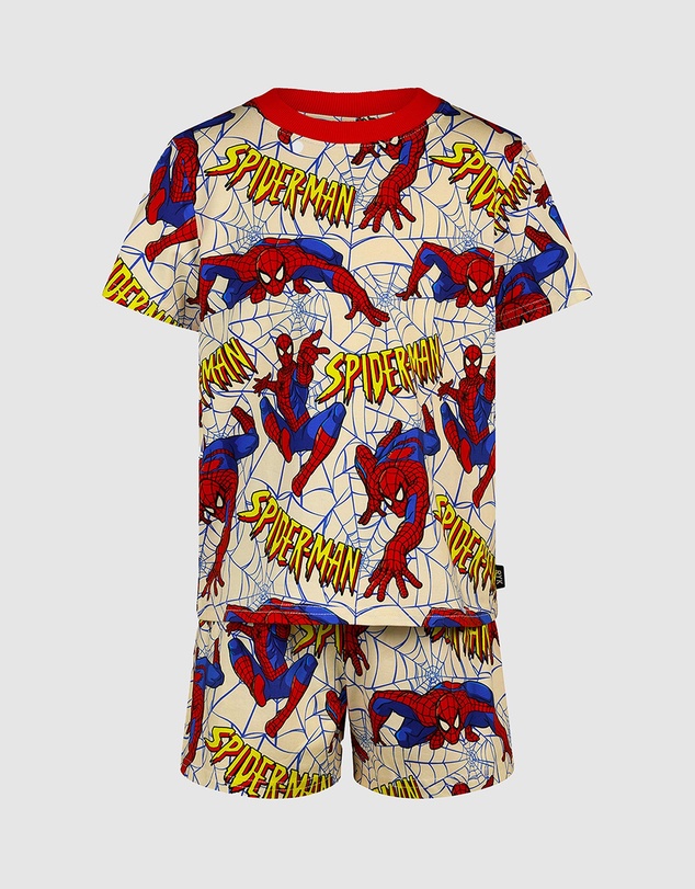 Rock Your Kid - Spider-Man Short Pyjama Set - ICONIC EXCLUSIVE - Kids