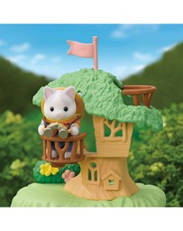Sylvanian Families - Exciting Exploration Set Latte Cat Brother and Baby