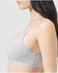 adidas Sportswear - Active Essentials Wirefree Cotton Scoop Bralette