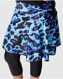 Modest Mermaid - Lucky Leopard girls swim set SPF50+