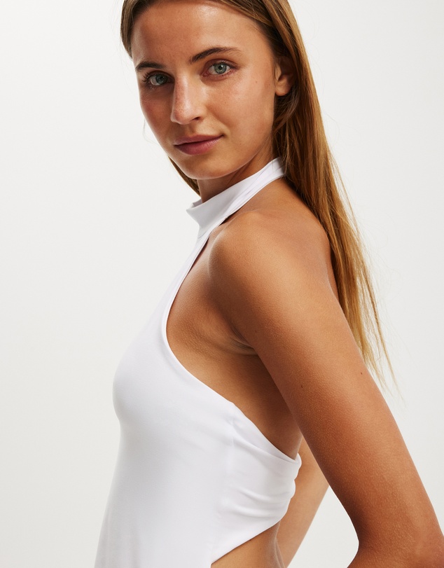 Cotton On - Hold Me Halter Twist Back Top