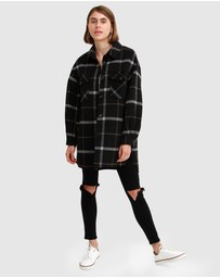 Belle & Bloom - River’s Edge Plaid Shacket