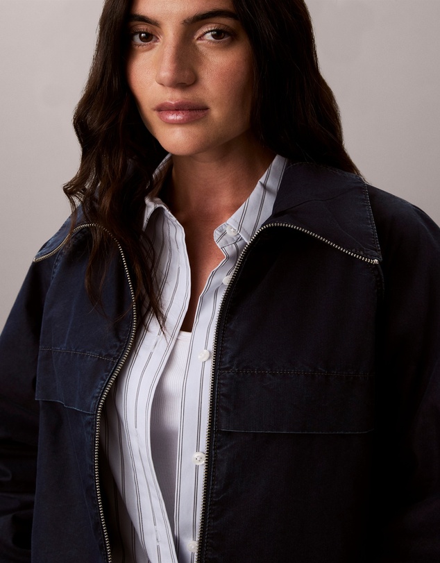 Calvin Klein Jeans - Denim Windbreaker Jacket