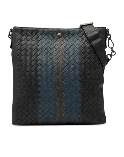 Pre-Loved by Azura Reborn - Pre-Loved Tricolor Leather Intrecciato Crossbody