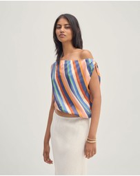 Oxford - Sandy Striped Top