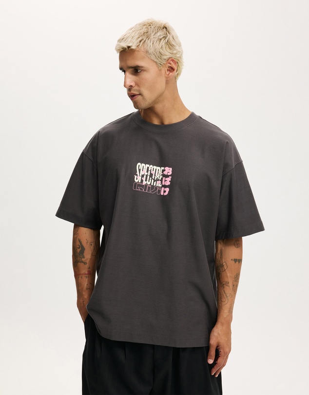 Cotton On - Box Fit Graphic T-Shirt