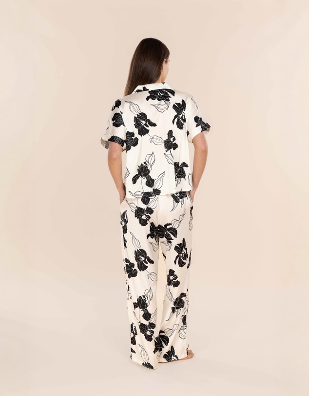 Gingerlilly - Wren Recycled Silky Satin Floral PJ