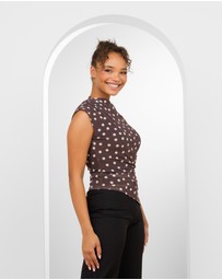 Pilgrim - Noni Off Shoulder Print Top