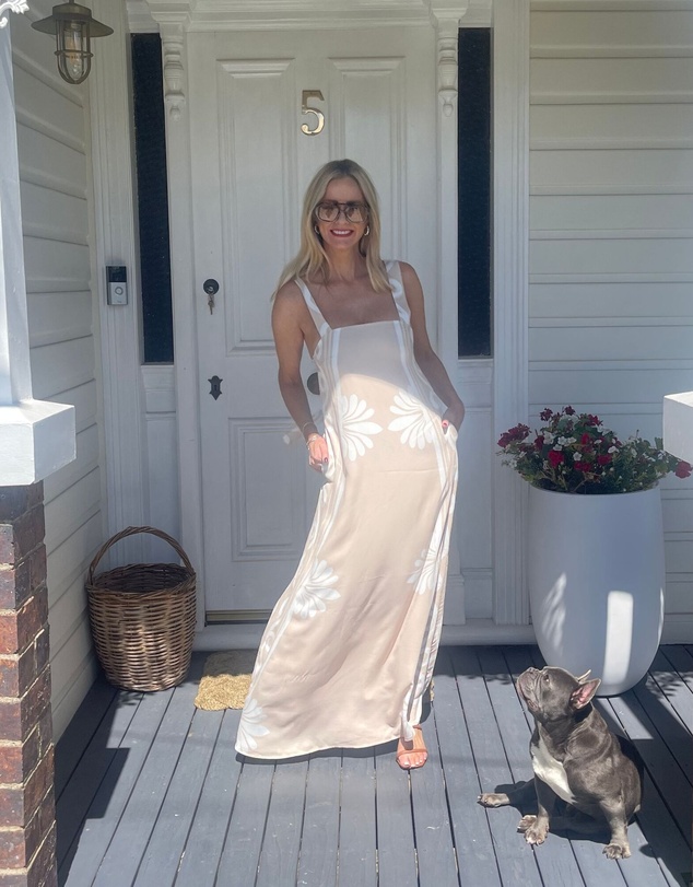 Esther & Co - Holden Dress - Beige Floral