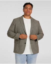 Johnny Bigg - Barker Check Stretch Blazer
