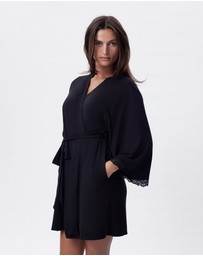 Bras N Things - Selene Short Wrap - Black