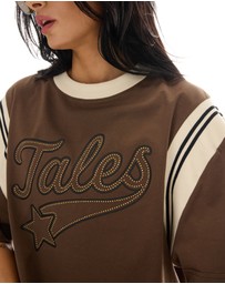 THE TALES - Exaggerated Studded Tales Sports Tee