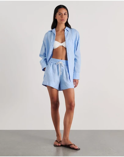 Jag - Gigi Linen Pull On Short