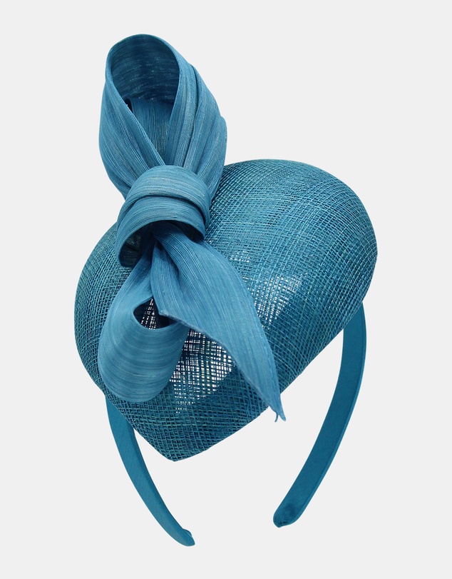 Morgan & Taylor - Rosie Fascinator in Teal Green