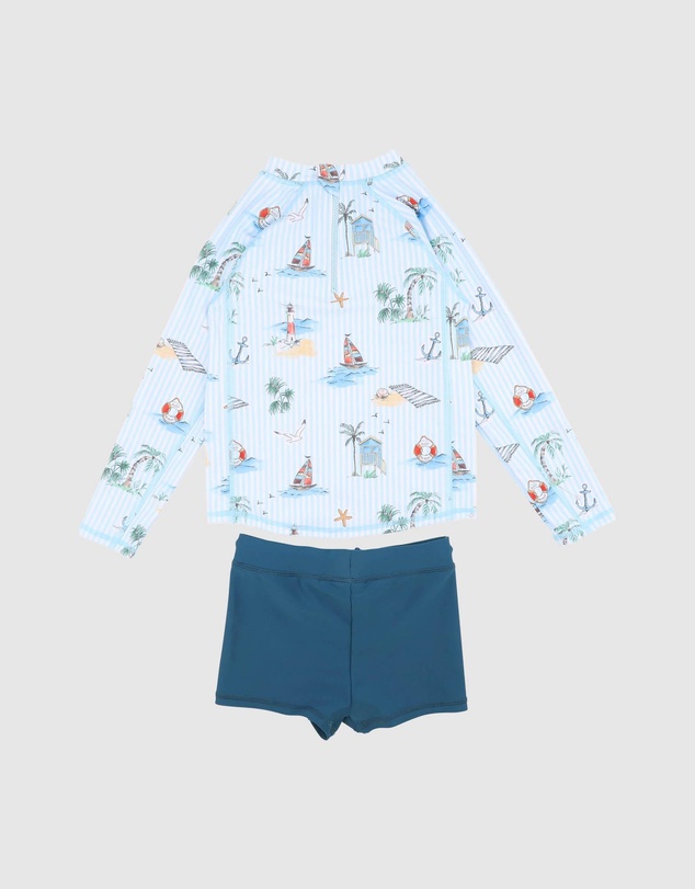 Minihaha - LS Rashie Trunk Set - Babies-Kids