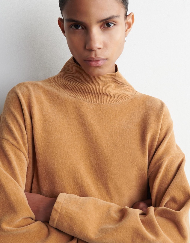 COS - Chenille Funnel-Neck Jumper