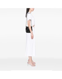 Pre-Loved by Azura Reborn - Pre-Loved Shiny Aged Calfskin CC Chain Drawstring Bucket Bag