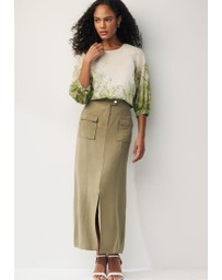 NEXT - Sheer Puff Sleeve Blouse