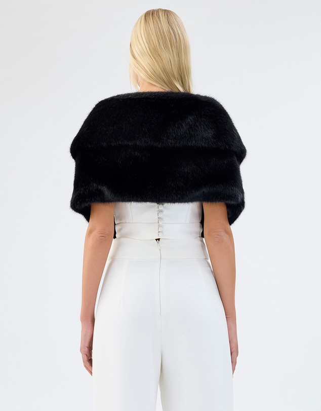 Unreal Fur - Champagne Wrap