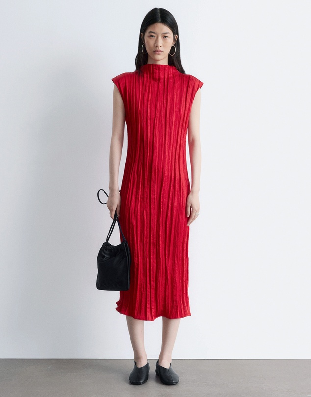 & Other Stories - Crêpe Midi Dress