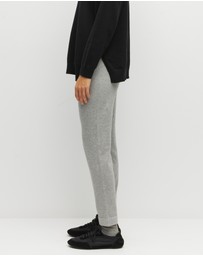JH Lounge - JHL Slim Trackpant (Cotton Cashmere) Grey Marle