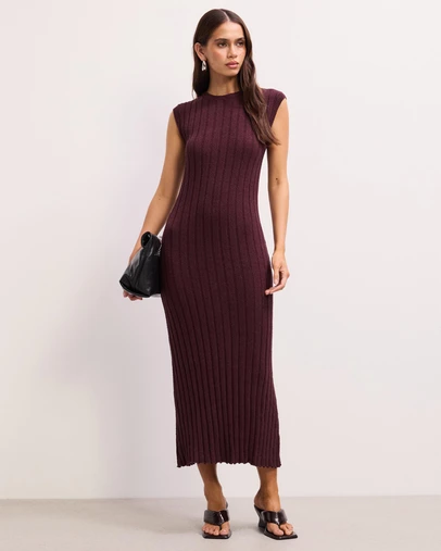 The Fated - Luica Knit Maxi Dress