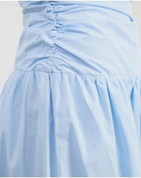 Atmos&Here - Posey Cotton Poplin Midi Dress