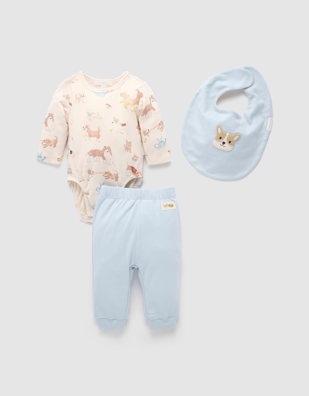 Purebaby - 3 Piece Gift Set-Kids-Babies