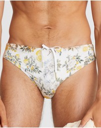 Aqua Blu Australia - Clementine Racer Briefs