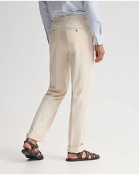 Oxford - Bryon Pants With Side Tab And Cuff