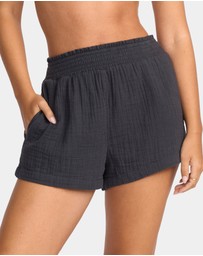 Billabong - Womens In The Waves Elastic Waist Shorts