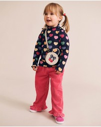 Huxbaby - Multi Hearts Rib Skivvy - Babies-Kids