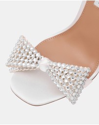 Steve Madden - Newlywed Ivory Satin Heels