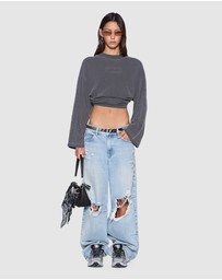 Ksubi - Sott Altar Boyfriend LS Tee Charcoal