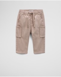 Country Road - Australian Cotton Blend Relaxed Pull-on Pant