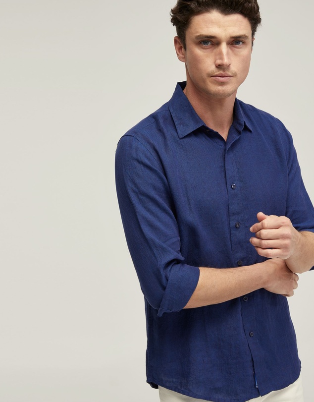 Oxford - Fergus Pure Linen Shirt