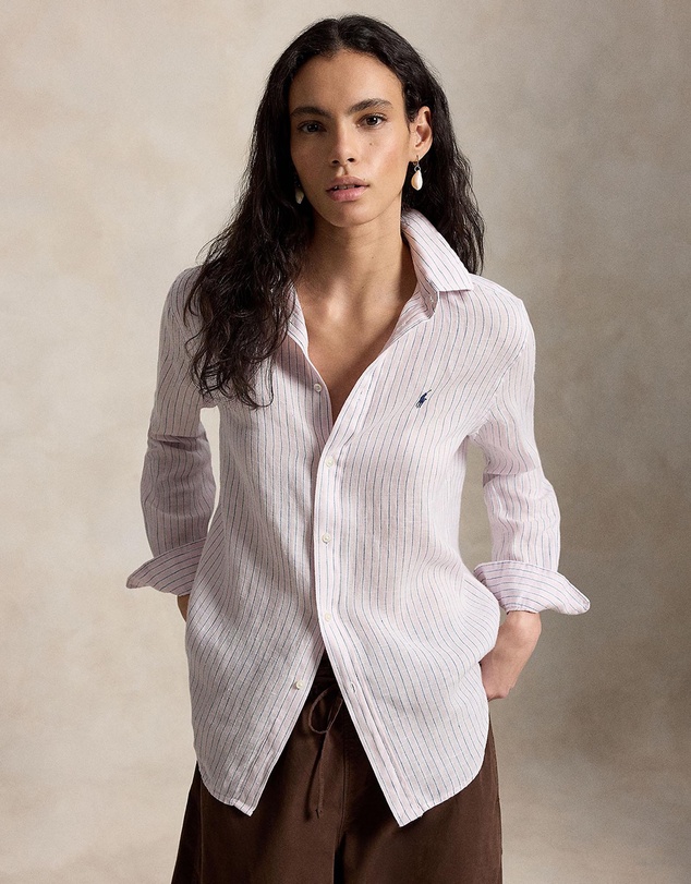 Polo Ralph Lauren - Classic Fit Striped Linen Shirt