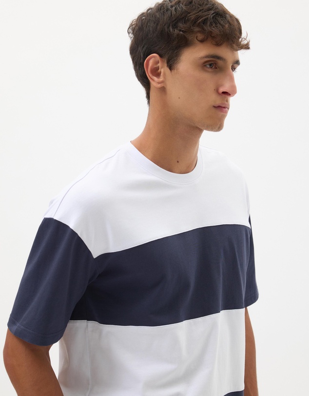 AERE - Block Stripe Tee