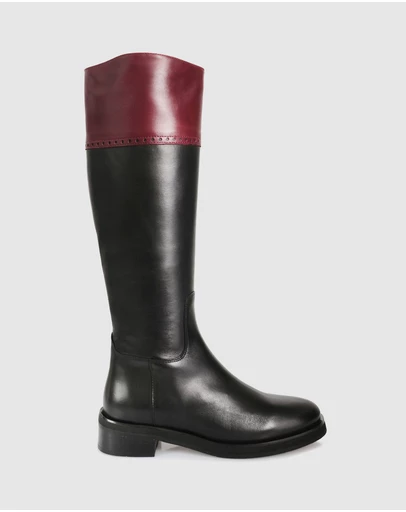 S by Sempre Di - Fruit Knee-high Boots