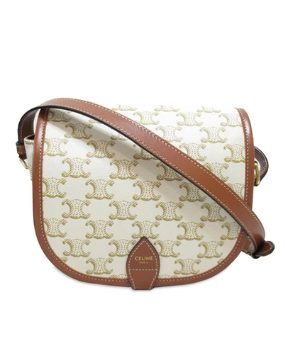 Pre-Loved by Azura Reborn - Pre-Loved Celine Triomphe Canvas Crossbody