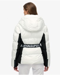 Superdry - Luxe Belted Ski Padded Slim Fit Jacket
