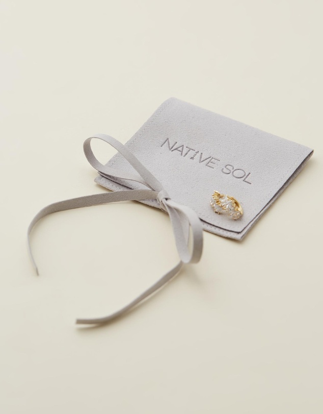 Native Sol - Natasha Diamond Huggies