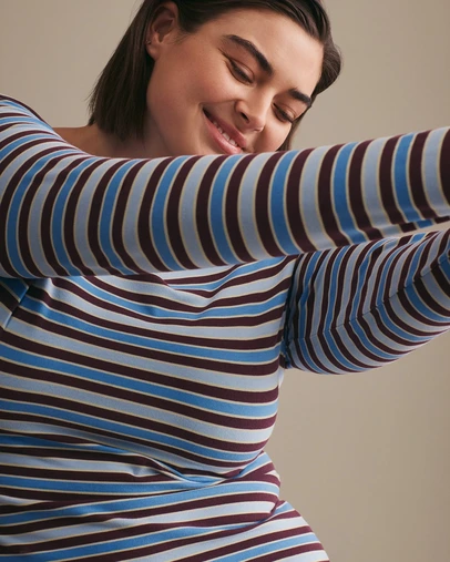 Resting - CloudKnit Jersey Marnie Long Sleeve Top