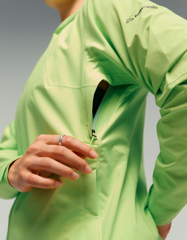 Kathmandu - Trailhead Stretch 2.5-layer Rain Jacket