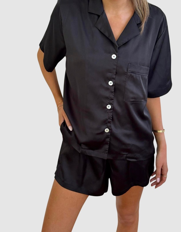 SILK MAGNOLIA - Silk Satin Pyjamas