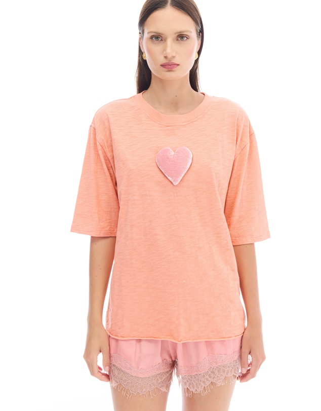 THE TALES - We Love Velvet Heart Street Tee